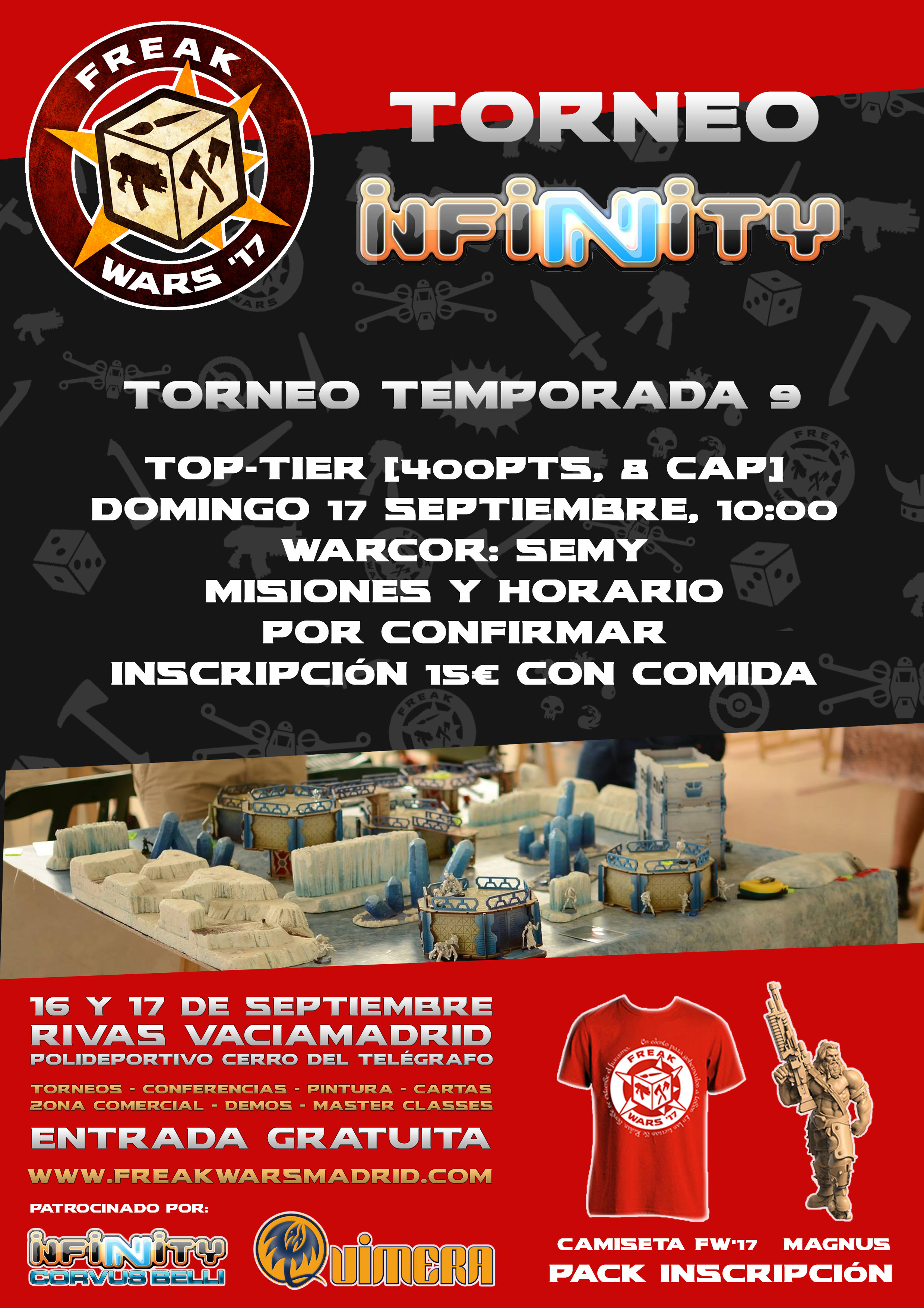 Cartel Torneo Infinity ITS